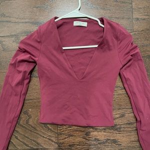 Aritzia Babaton cropped top